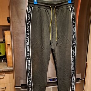 Antony Morato Olive Joggers with Logo Detail